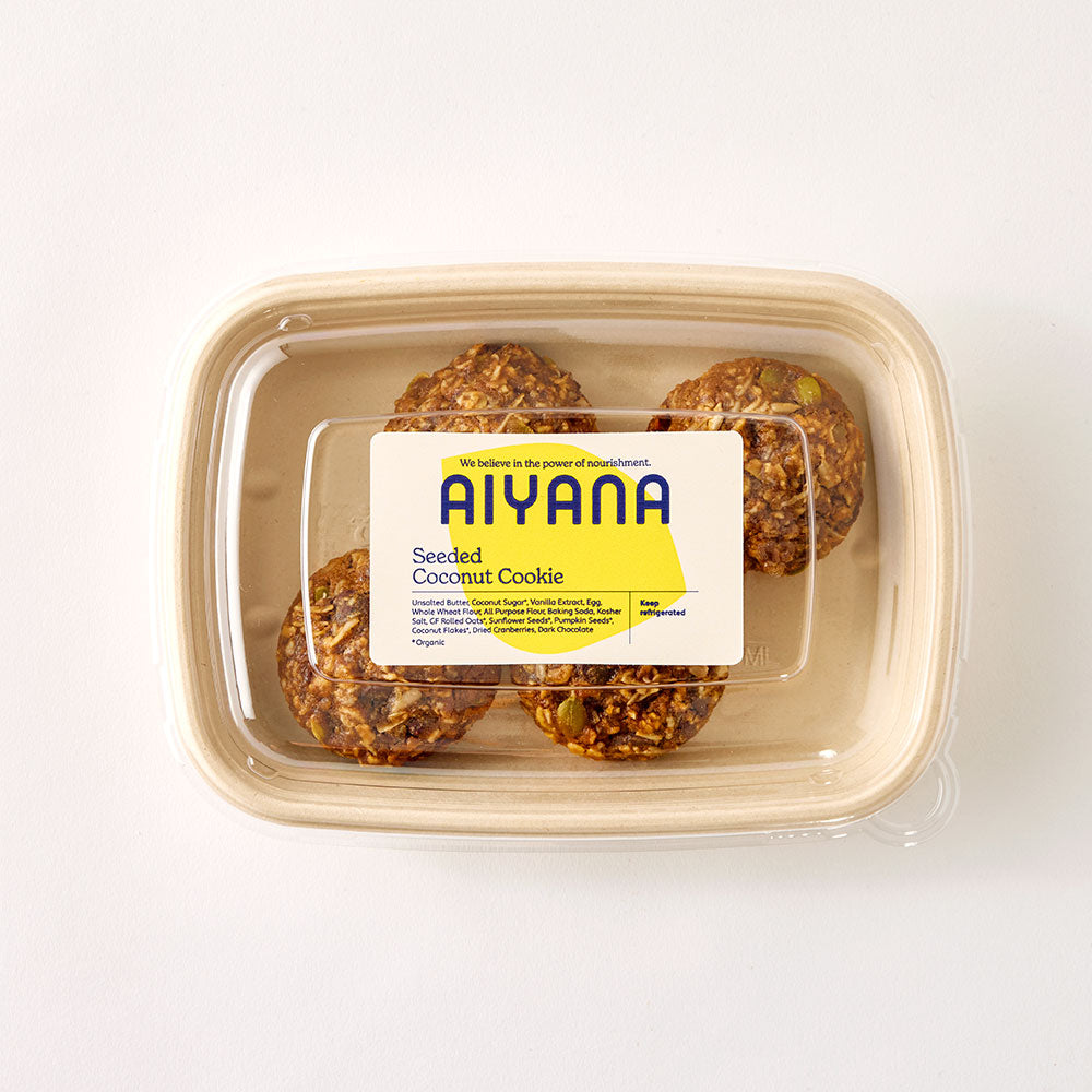 Seeded Chocolate Coconut Cookie