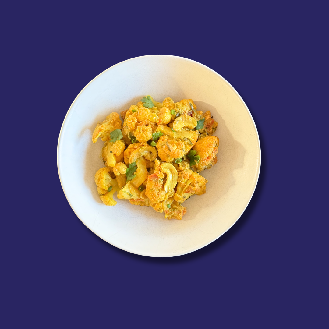Cauliflower Cashew Curry