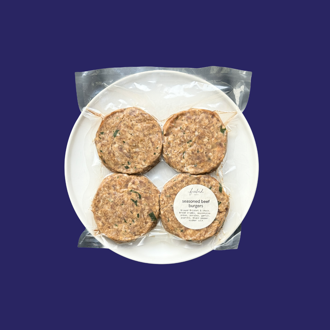 Seasoned Beef Burgers