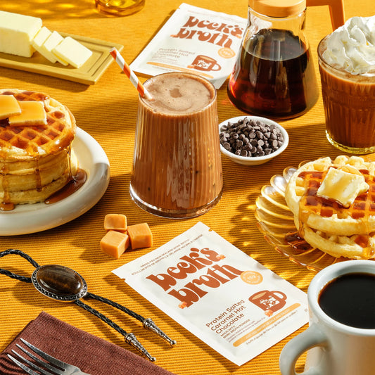 Beck's Broth - Protein Salted Caramel Hot Chocolate