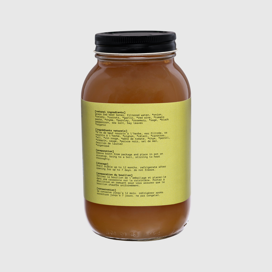 Grass-Fed Beef Broth (Shelf Stable)