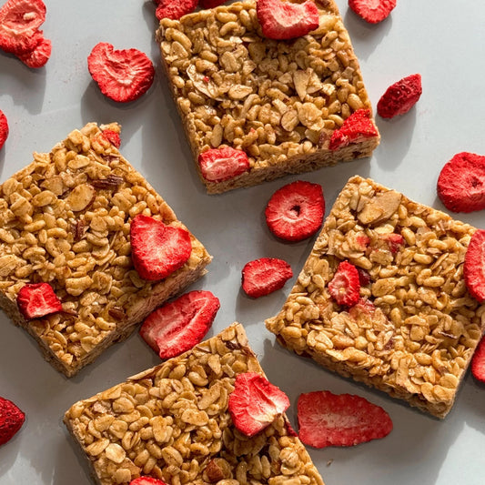 Strawberry Granola Bars