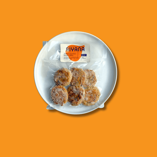 Turkey Zucchini Burger Bites