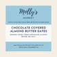 Mollys Market Chocolate Covered Almond Dates Packaging